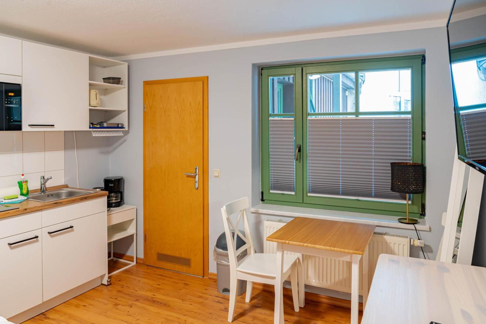 רוסטוק Apartmenthaus Chrischanshof חדר תמונה