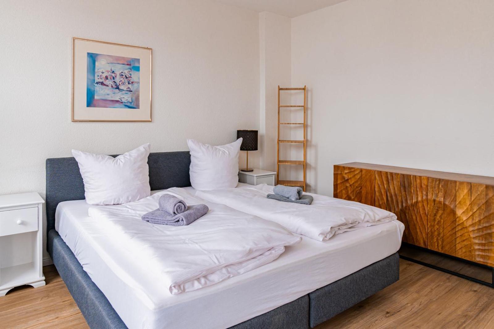 רוסטוק Apartmenthaus Chrischanshof חדר תמונה